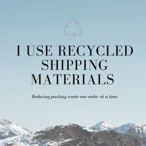 I Ship With Recycled Materials